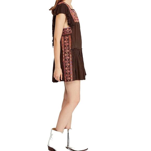 NWT Free People Day Glow Mini Dress - Picture 2 of 6